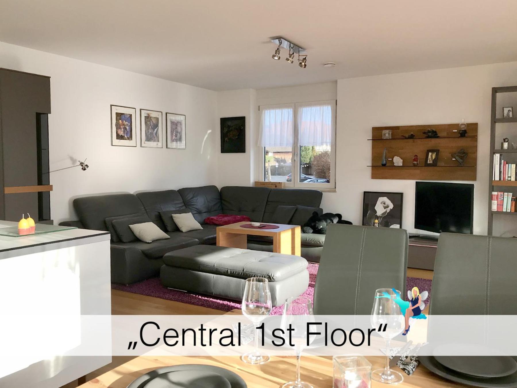 Ferienwohnung Central 1St Floor - Hochwertige Wohnung Mit Balkon Und Aufzug Lindau  Luaran gambar